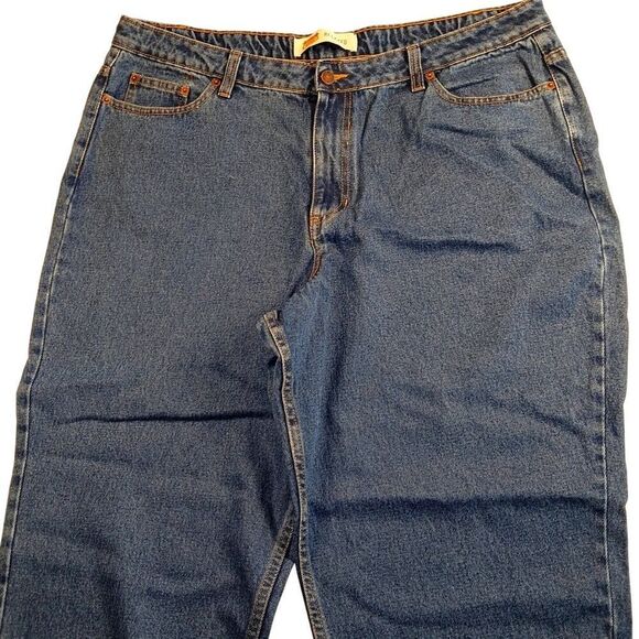 Route 66 Women's Designer Relaxed Fit Blue Jeans - Size 22W - Picture 1 of 6